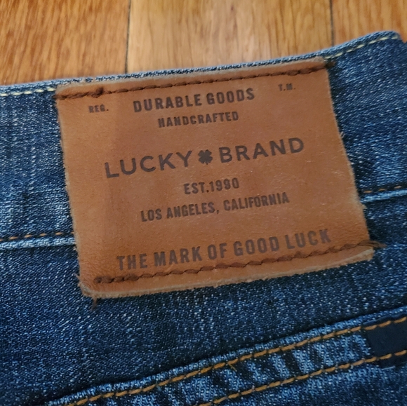 Lucky Brand Jeans Handcrafted The Mark Of Good Luck - Picture 7 of 7